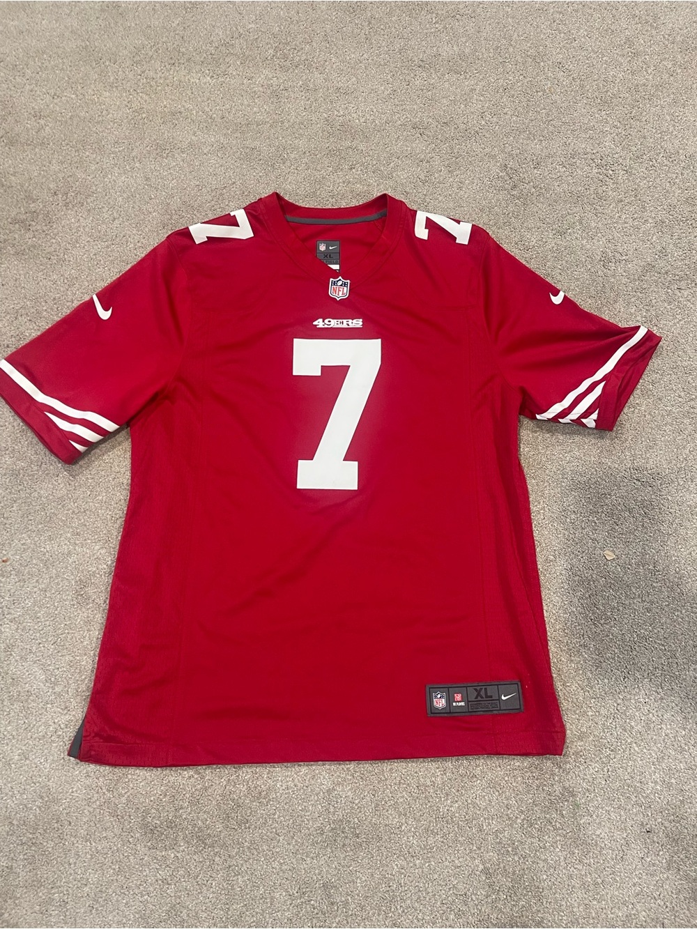Nike San Francisco 49ers Colin Kaepernick jersey XL